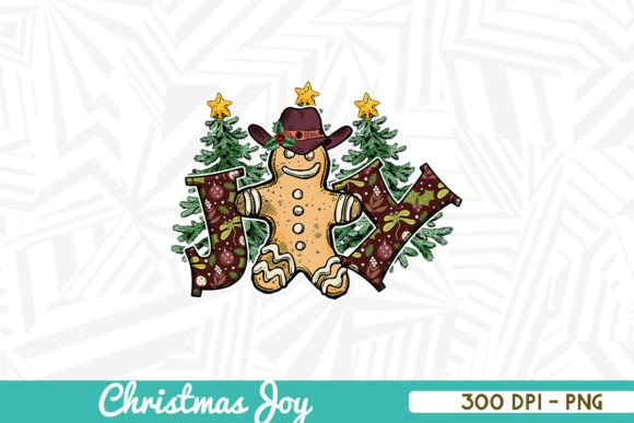 Christmas Joy Cute Cookies Western