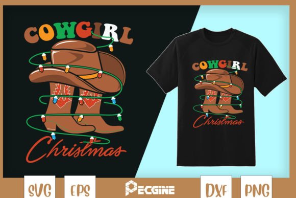 Cowgirl Retro Western Christmas Embroidery Review