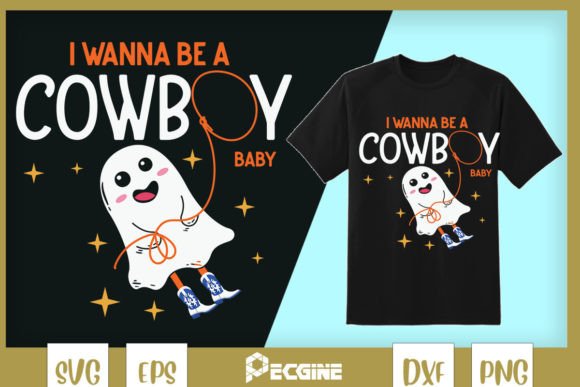 Cute Cowboo Baby Western Halloween