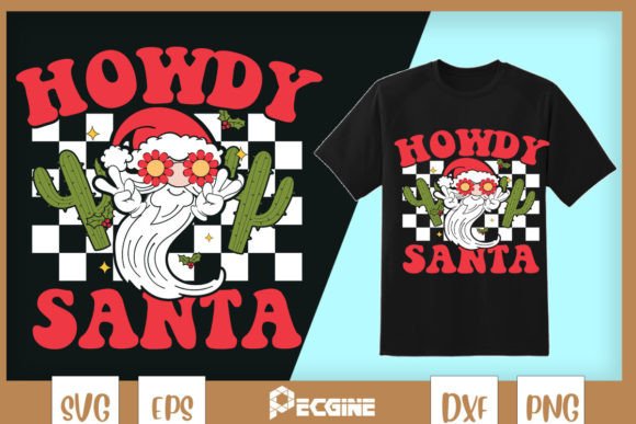 Howdy Cowboy Santa Western Christmas