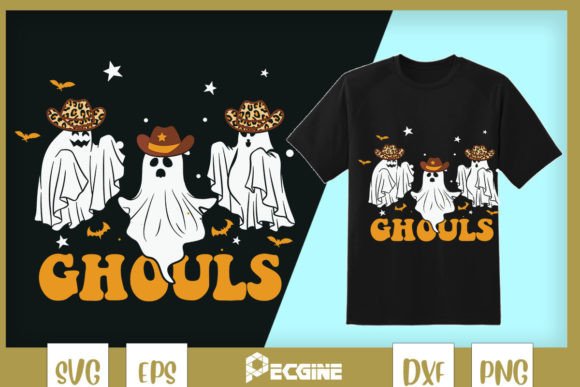 Let’s Go Ghouls Boo Western Halloween