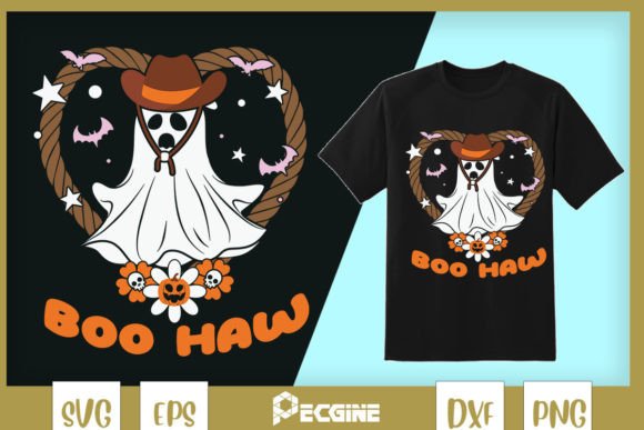 Western BooHaw Halloween Ghost Embroidery Review