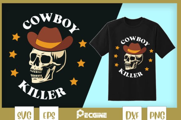 Western Halloween Cowboy Skull Embroidery Review