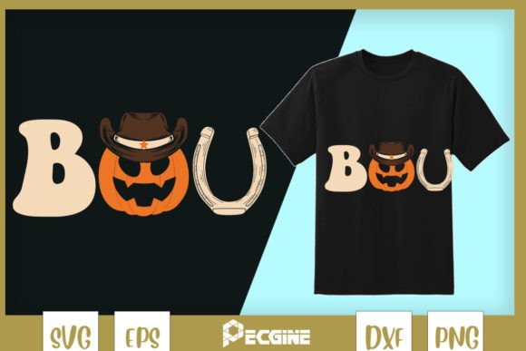 Western Halloween Pumpkin Boo Horseshoe Review